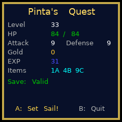 Dreamcast save detail screenshot