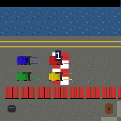 Shenmue Companion forklift racing